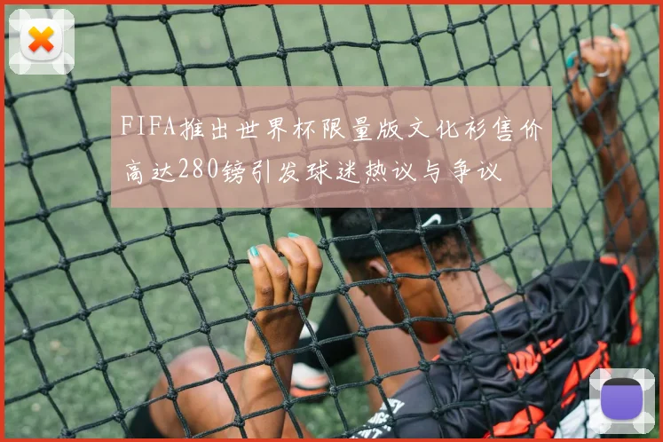 FIFA推出世界杯限量版文化衫售价高达280镑引发球迷热议与争议